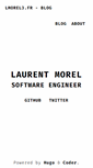 Mobile Screenshot of lmorel3.fr